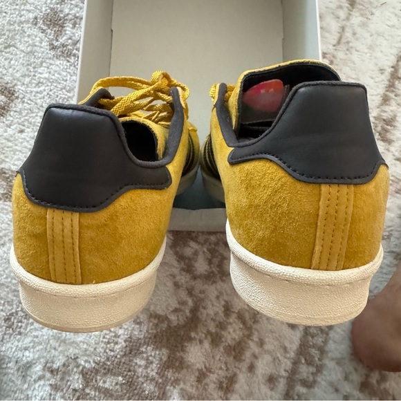 Adidas Campus 80s Mustard Yellow Suede Sneakers Men’s 11 Streetwear - Picture 12 of 12